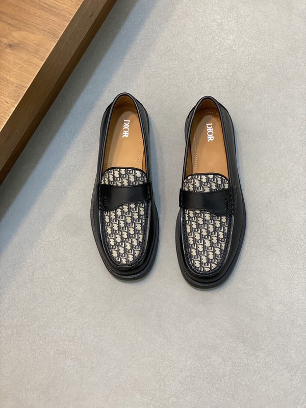 Dior 남성 정장 캐주얼 가죽 신발 001-228583