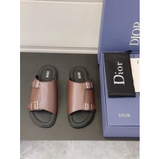 디올 아쿠아 남성용 조절식 프린트 슬리퍼 001-228614