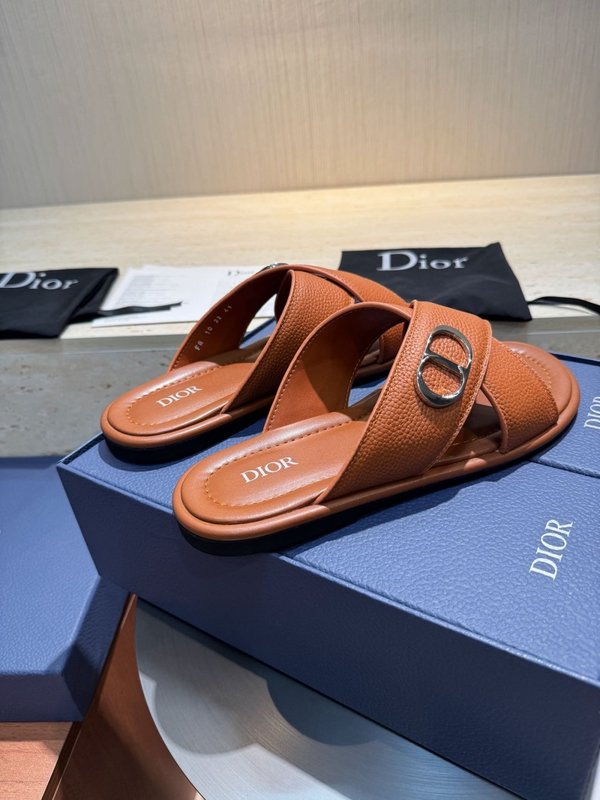 디올 Dior Alias 남성 소가죽 슬리퍼 001-228619