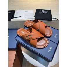 디올 Dior Alias 남성 소가죽 슬리퍼 001-228619