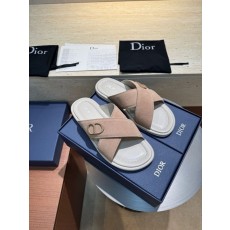 디올 알리아스 남성 가죽 슬리퍼 001-228621