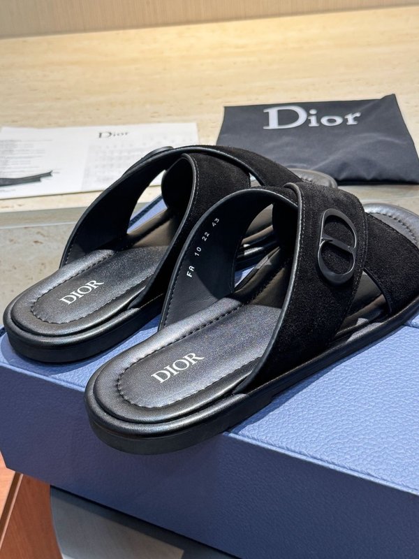 디올 Dior Alias 남성 소가죽 슬리퍼 001-228628