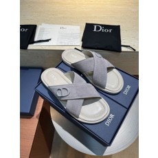 디올 알리아스 남성 소가죽 슬리퍼 001-228629