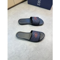 디올 환경 가죽 캐주얼 슬리퍼 001-228641