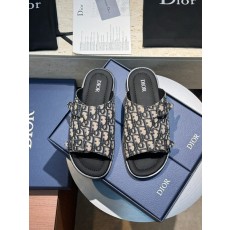 디올 알리아스 남성 가죽 슬리퍼 001-228648