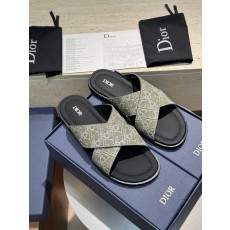 디올 Dior Alias 남성 가죽 슬리퍼 001-228653