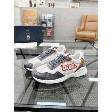 Dior 남성 이탈리아 가죽拼接 운동화 001-228657