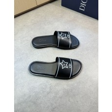 디올 Dior 토템 에코 가죽 캐주얼 슬리퍼 001-228658