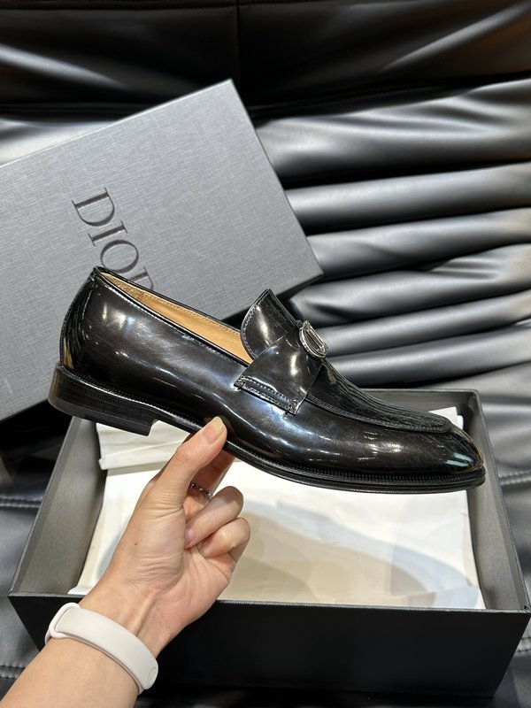 Dior 남성 수입 소 가죽 정장 구두 001-228665