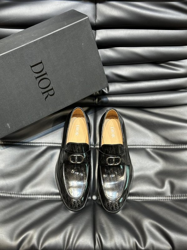 Dior 남성 수입 소 가죽 정장 구두 001-228665