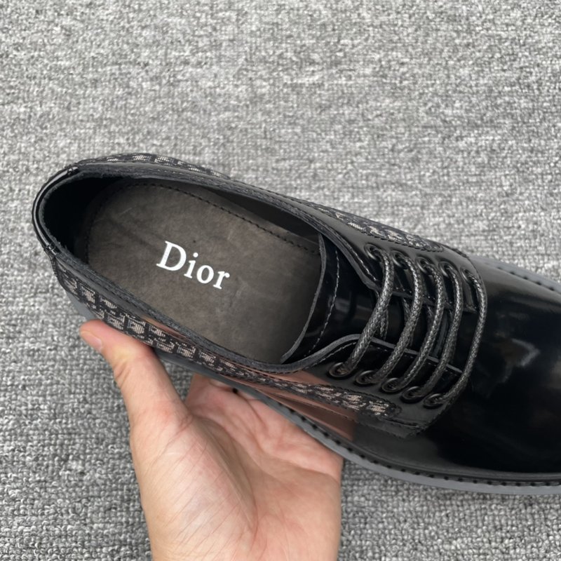 DIOR EXPLORER 블랙 더비 슈즈 001-228671
