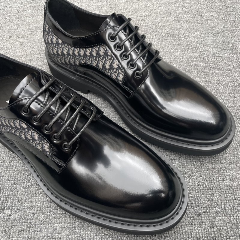DIOR EXPLORER 블랙 더비 슈즈 001-228671