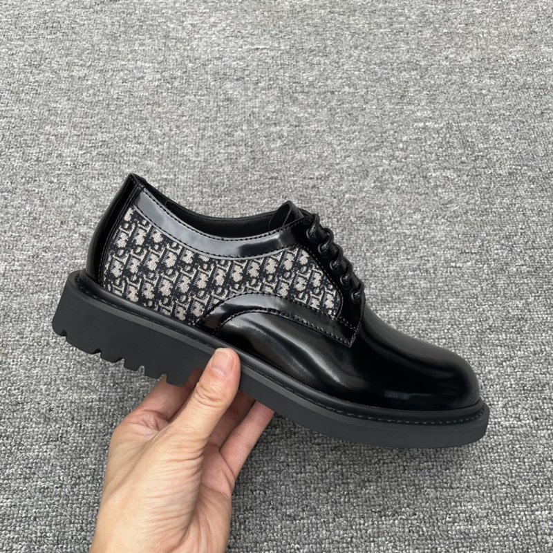 DIOR EXPLORER 블랙 더비 슈즈 001-228671