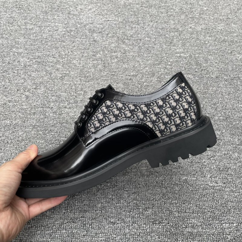 DIOR EXPLORER 블랙 더비 슈즈 001-228671