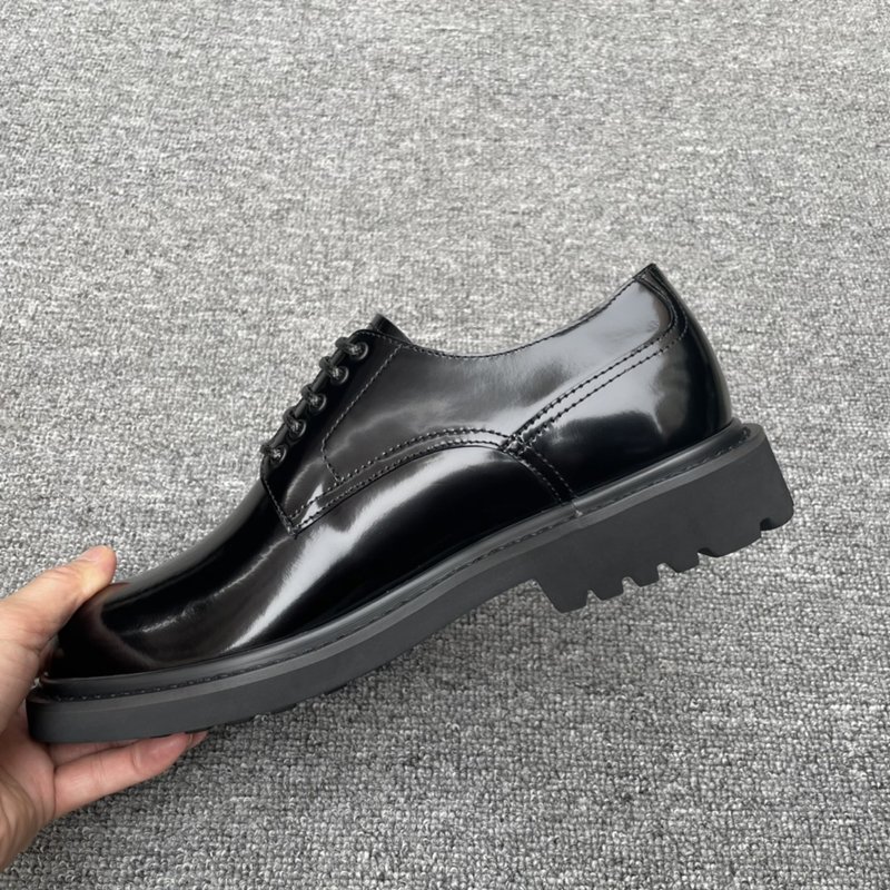 Dior Explorer 블랙 가죽 더비슈즈 001-228676