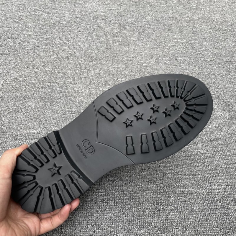 Dior Explorer 블랙 가죽 더비슈즈 001-228676