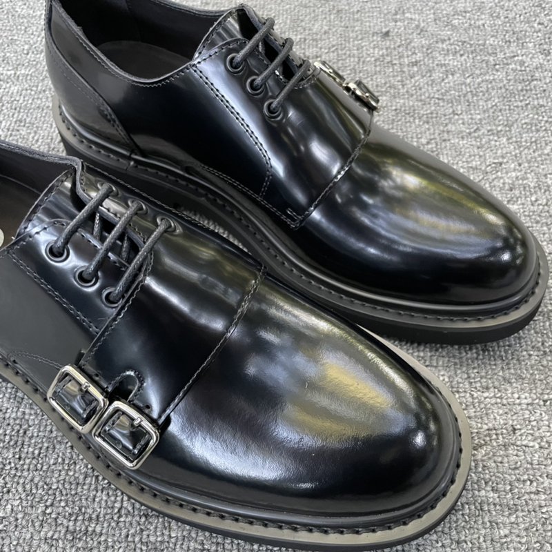 Dior Explorer 블랙 더비 슈즈 001-228688