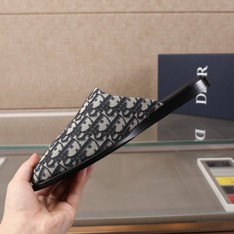 디올 B28 오블리크 프린트 슬리퍼 001-228694