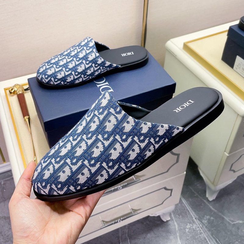 Dior B28 오블리크 프린트 슬리퍼 001-228695