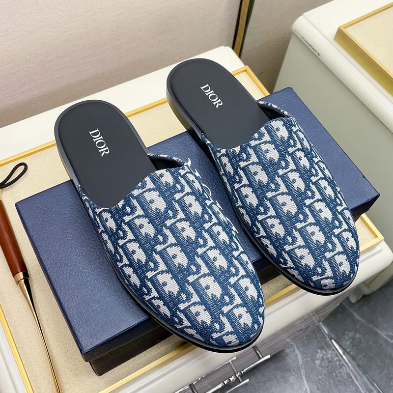 Dior B28 오블리크 프린트 슬리퍼 001-228695