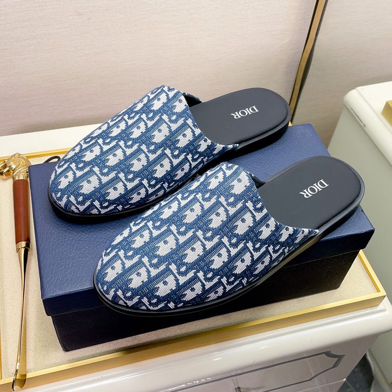 Dior B28 오블리크 프린트 슬리퍼 001-228695
