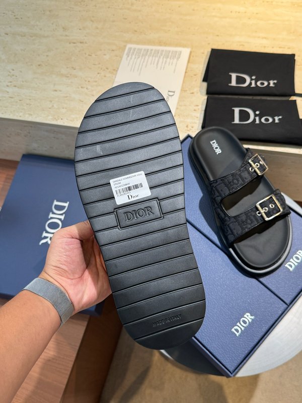Dior Aqua 남성 캔버스 샌들 001-228697