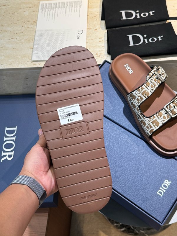 Dior Aqua 남성 크로스 밴들 샌들 001-228700