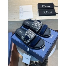 DIOR Aqua 남성 캔버스 슬리퍼 001-228703