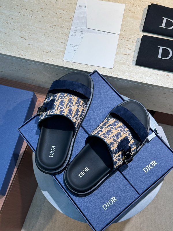 DIOR Aqua 남성 슬리퍼 샌들 001-228704