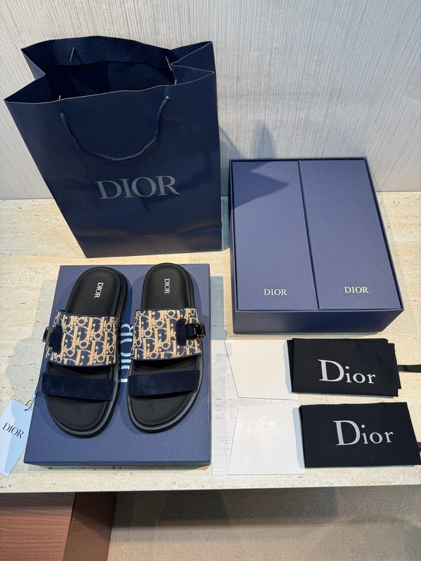 DIOR Aqua 남성 슬리퍼 샌들 001-228704