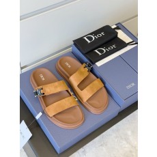 DIOR Aqua 남성 크로스 밴드 슬리퍼 샌들 001-228709
