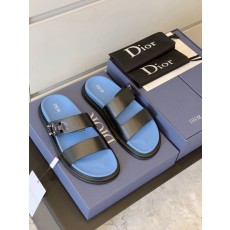 디올 아쿠아 남성용 교차 스트랩 캔버스 샌들 001-228710