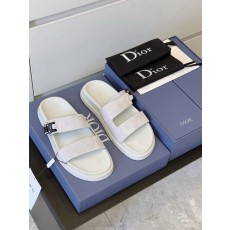 DIOR Aqua 남성 교차 스트랩 슬리퍼 001-228712
