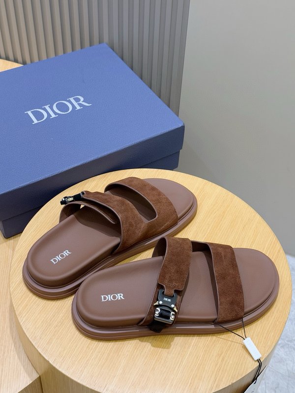 DIOR Aqua 남성 교차 스트랩 샌들 001-228713
