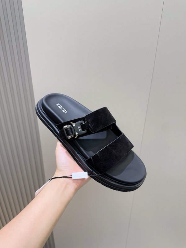 DIOR Aqua 남성 교차 스트랩 샌들 001-228714