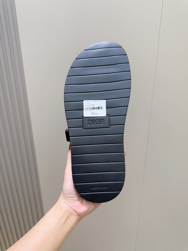 디올 아쿠아 남성용 크로스 스트랩 샌들 001-228720