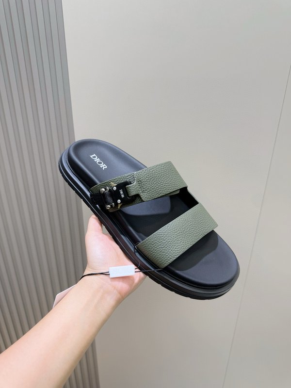 Dior Aqua 남성 크로스 밴드 슬리퍼 샌들 001-228722