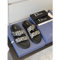 Dior Aqua 남성 크로스 밴드 슬리퍼 001-228744