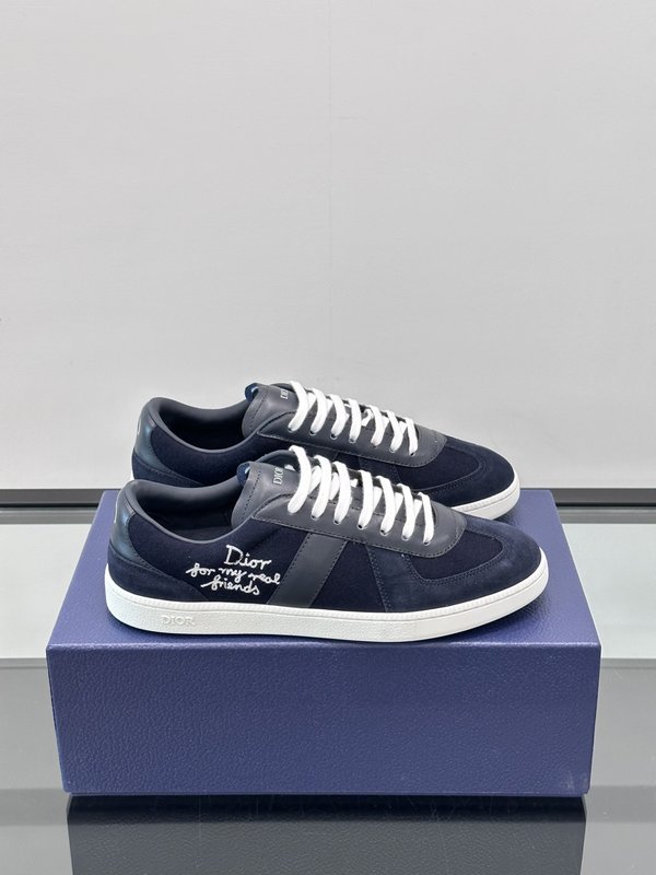 Dior 신규 B01 소 가죽 스웨이드 운동화 001-228763
