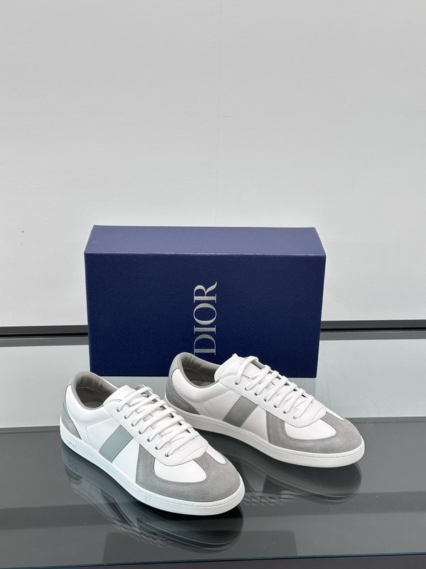 Dior B01 누벅 가죽 스니커즈 001-228765