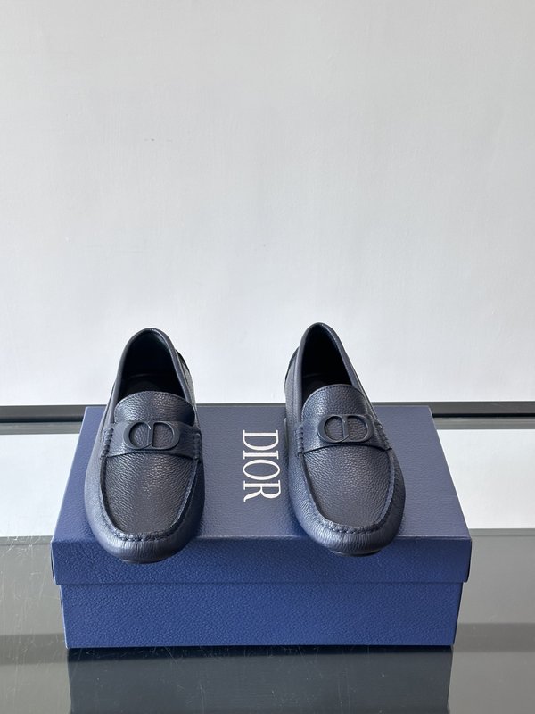 Dior 신상 남성 가죽 로퍼 드라이빙 슈즈 001-228798