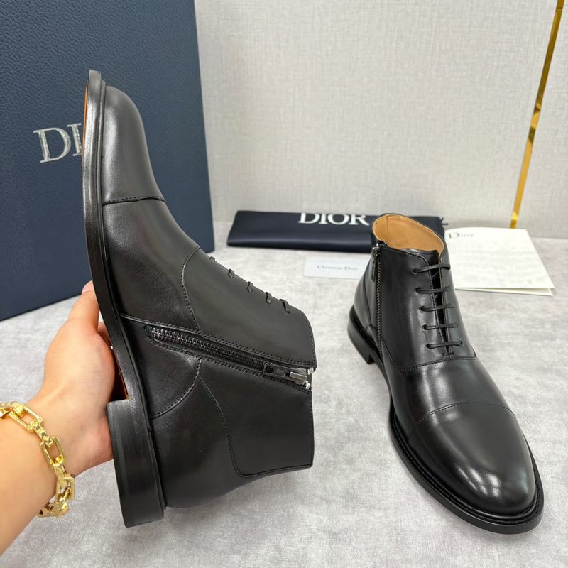 Dior 남성 스플라이스 미들 부츠 001-228877