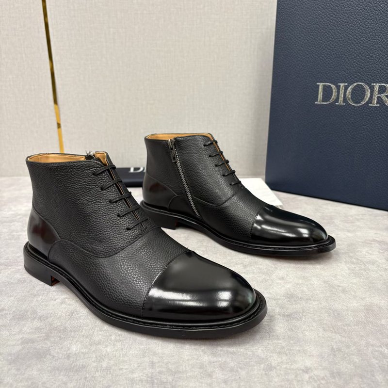 Dior 디올르 남성 스플라이스 미들 부츠 001-228878