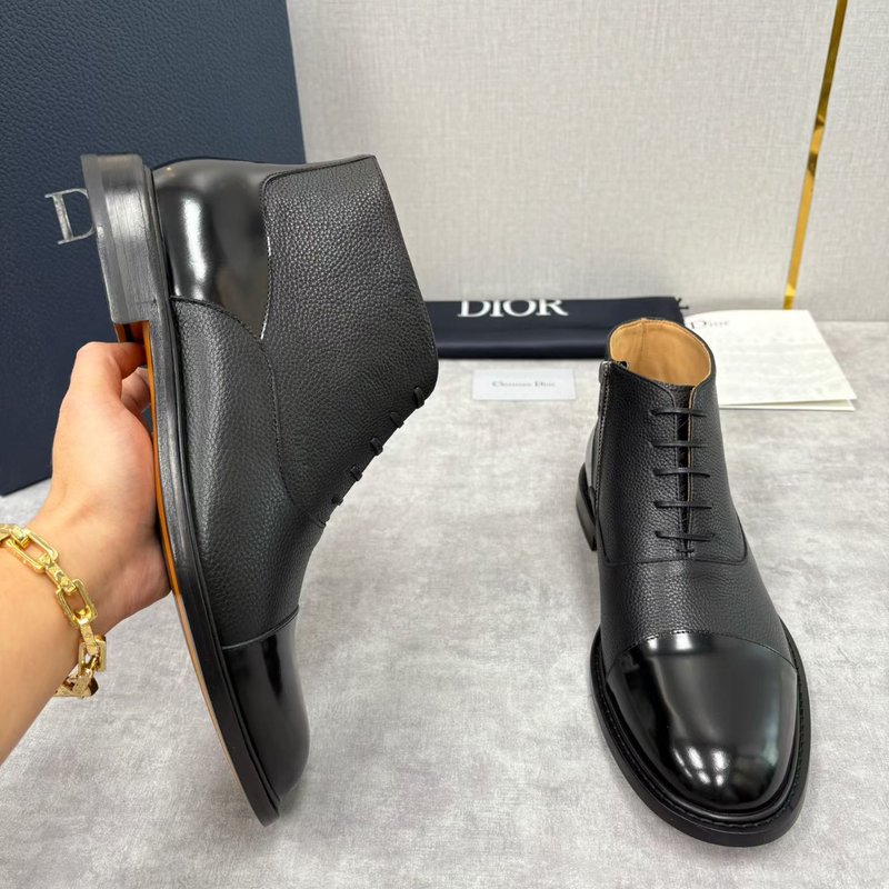Dior 디올르 남성 스플라이스 미들 부츠 001-228878