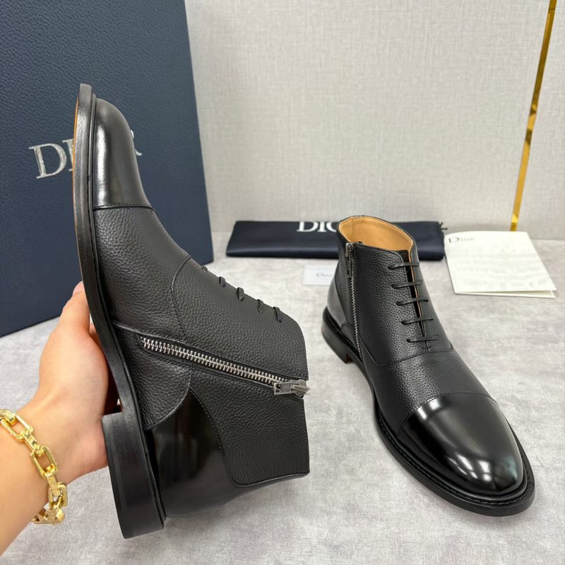Dior 디올르 남성 스플라이스 미들 부츠 001-228878