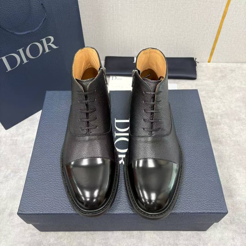 Dior 디올르 남성 스플라이스 미들 부츠 001-228878