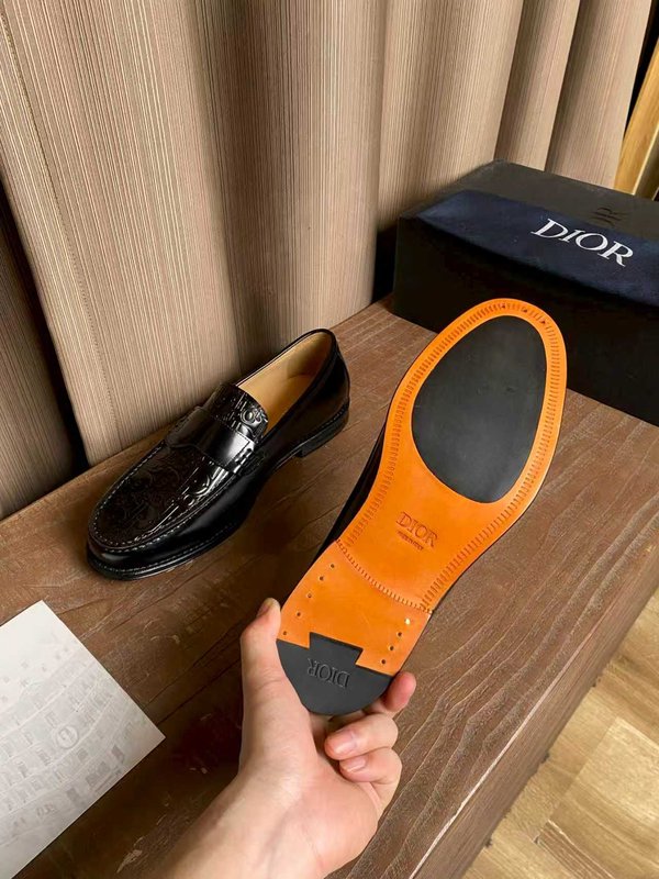 Dior 남성 수입 송아지 가죽 비즈니스 구두 001-228923