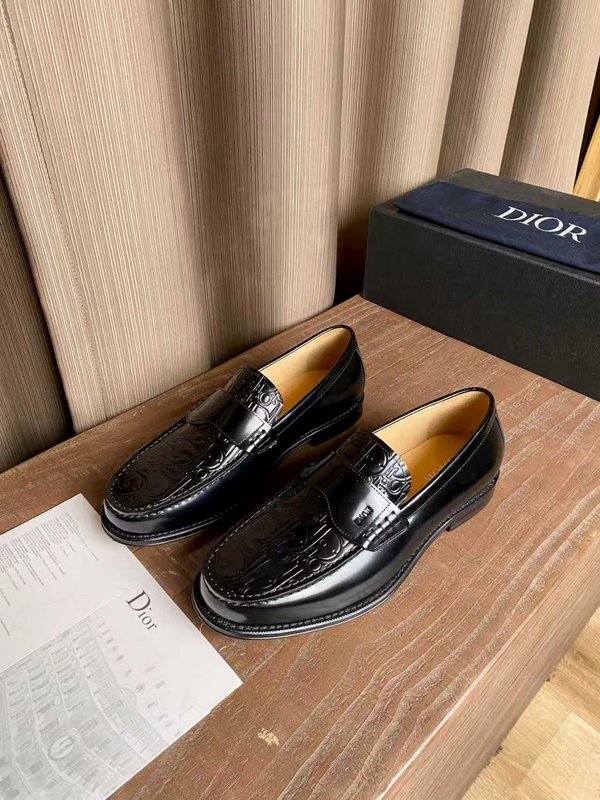 Dior 남성 수입 송아지 가죽 비즈니스 구두 001-228923