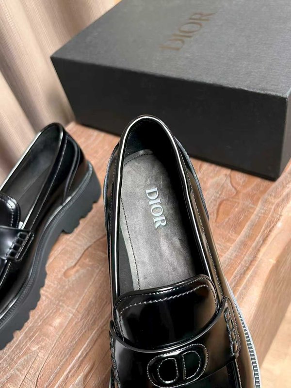 Dior 남성 수입 송아지 가죽 비즈니스 구두 001-228928