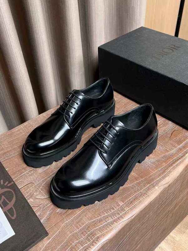 Dior 남성 수입 송아지 가죽 비즈니스 구두 001-228929